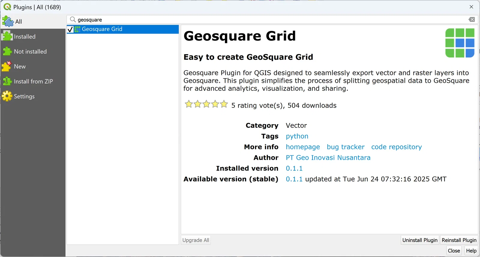 The GeoSquare System is Now Public